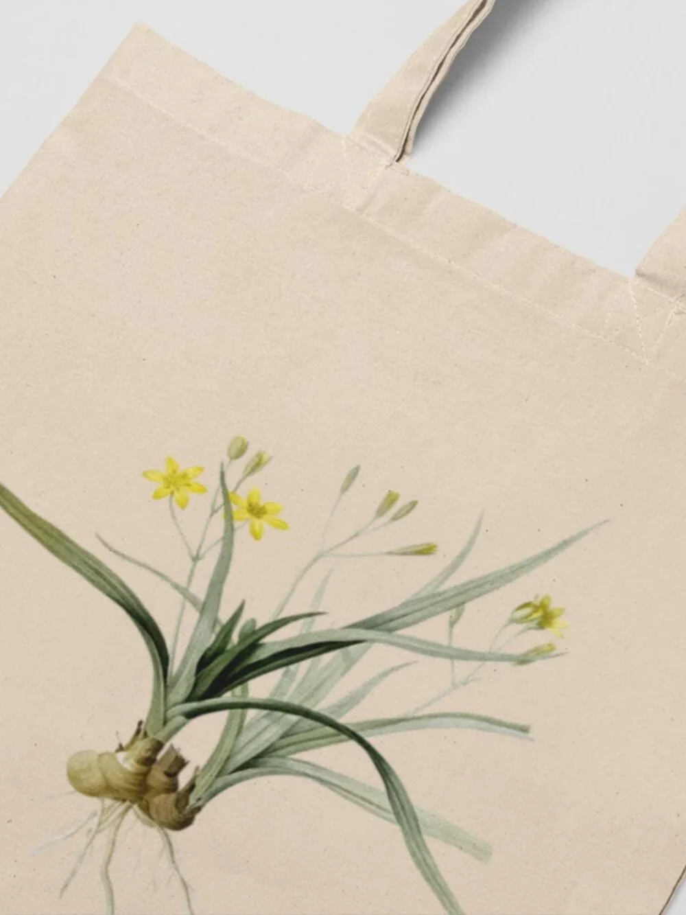 Velvet Hypoxis Vintage Floral Print Graphic Canvas Tote Bag